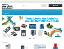 Tablet Screenshot of ligimports.com.br